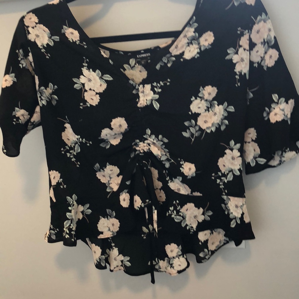 Express cinch blouse
